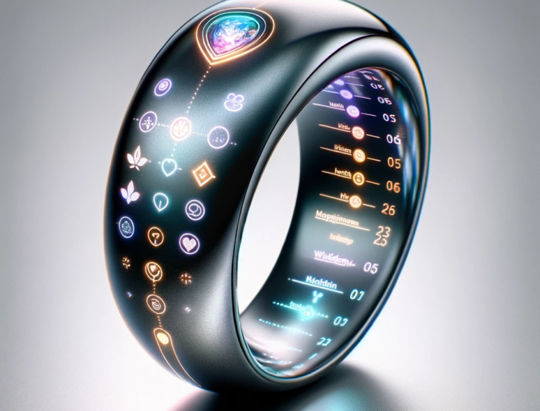 pierścień do monitorowania zdrowia