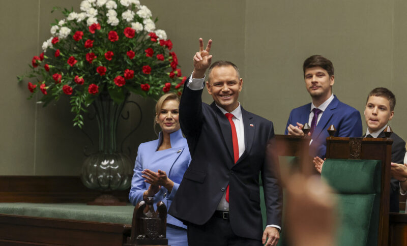 wystąpienie Karola Nawrockiego w Sejmie