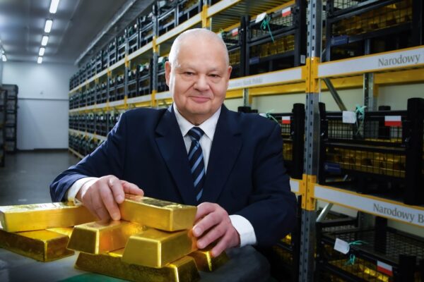 Narodowy Bank Polski posiada 580 ton złota
