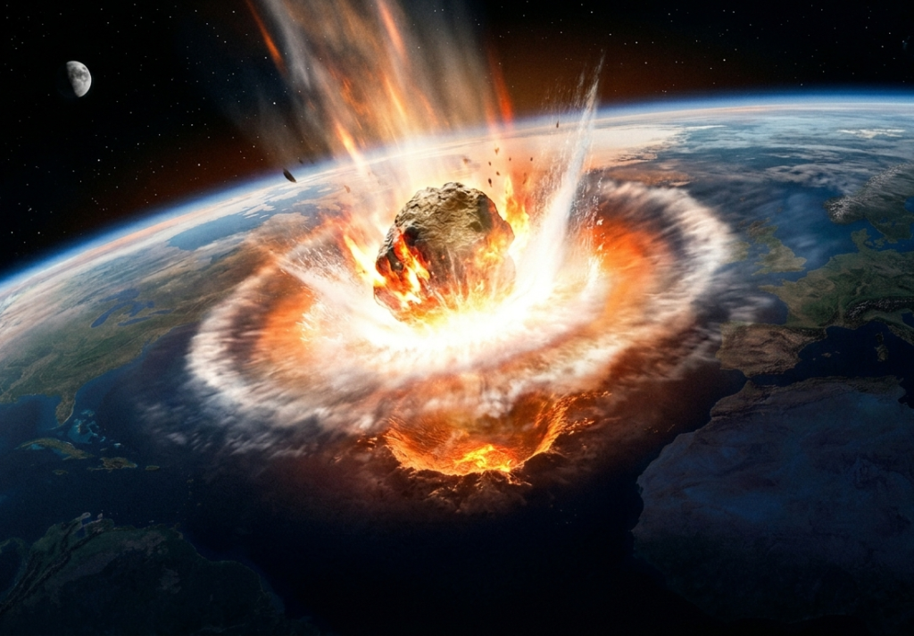 uderzenia meteorytów