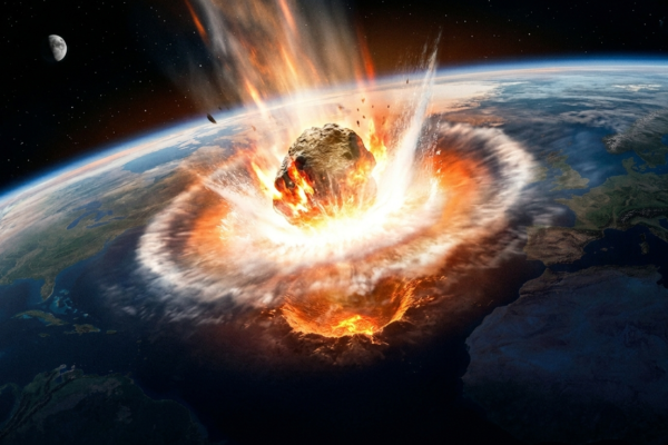 uderzenia meteorytów