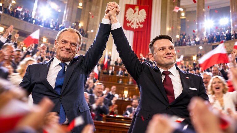 sondaż koalicji z Konfederacją